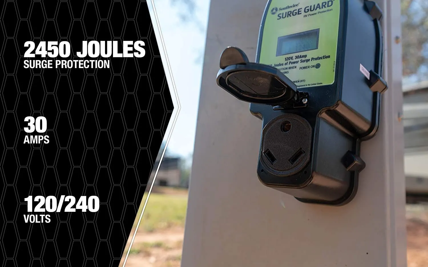 30A Portable Surge Guard W/Enh